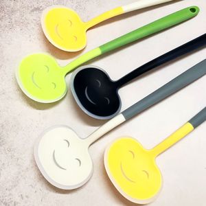<b>Silicone</b> Smiley Mushroom Spatula Non Stick Pan Cooking Utensil Reusable Kitchen <b>Tool</b> - Product Image 2