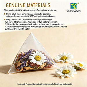 Té Winstown para aliviar la ansiedad, 30 bolsitas de té de hierbas de manzanilla para la serenidad, té de lavanda para calmar la mente, dormir y aliviar el estrés. - Product Image 5