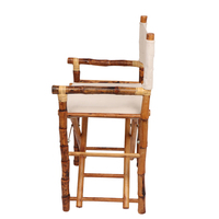 Chaise de réalisateur extérieure en bois de bambou pour le jardin chaise de camping pliable de plage pour l'usage de balcon