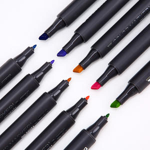 STA 3203 маркер для рисования набор ручка эскиз на спиртовой основе жирной маркеры 30/36/40/48/60/80/128/201 цвета с двумя головками манга рисунок - Product Image 5
