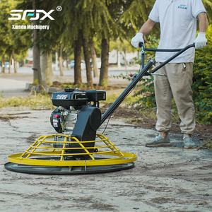 เครื่องขัดคอนกรีต SFJX แบบใช้น้ำมันเบนซิน กำลังสูง โครงสีเหลือง - Product Image 2