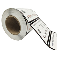 Autocollant feuille d'or étiquettes holographiques en vinyle pour bouteilles de parfum en verre perruques de vin et de boissons étiquettes personnalisées alimentaires et cosmétiques