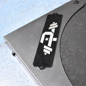 Siyah rekabet powersale kauçuk ekipmanları ağırlık kaldırma Deadlift halter platformu satılık 2M * 3m - Product Image 5