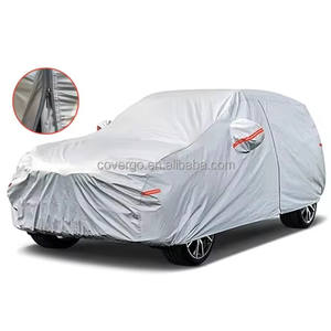 Cubierta de coche gruesa para vehículos SUV de ajuste universal, resistente al agua para todo tipo de clima de tamaño personalizado para automóviles - Product Image 5