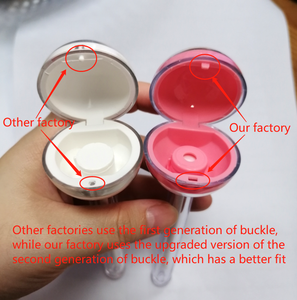 Yueshunxing 2n1 Lollipop <span class=keywords><strong>Lip</strong></span> Gloss Ống tùy chỉnh độc đáo <span class=keywords><strong>Lip</strong></span> Balm Stick container Đen Rose Gold rỗng Lipgloss Ống - Product Image 3