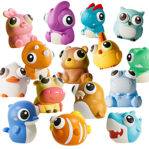 Jouets à presser en vinyle pour enfants, animaux de dessin animé en vrac, jouets anti-stress à presser, jouets rebondissants à yeux qui sautent pour enfants et adultes - Product Image 3