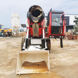 Mezclador Beton móvil pequeño de 2, 6 m3, camión mezclador de hormigón de carga automática integrado, camiones mezcladores de hormigón móviles de autoalimentación - Product Image 5