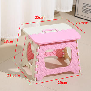 Taburete Plegable Pequeño al por Mayor, Portátil, Reforzado, para el Hogar, Ahorra Espacio, Banco de Pesca para Exteriores, Silla - Product Image 2