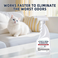 Spray désodorisant pour animaux de compagnie, neutralisateur d'odeurs, nettoyant rafraîchissant l'air, élimine l'urine de chat et de chien et les mauvaises odeurs