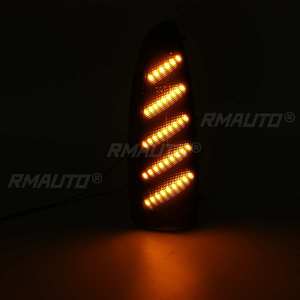 2pcs Side Mirror <b>Marker</b> Lamps Excursion LED Amber Turn Signal Light for Ford F250 F350 2003-2007 for Ford Excursion 2000-2005 - Product Image 2