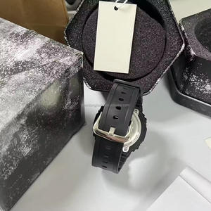 <span class=keywords><strong>Gm</strong></span> <span class=keywords><strong>2100</strong></span> <span class=keywords><strong>Ga</strong></span> <span class=keywords><strong>2100</strong></span> G 4/5 Génération en acier inoxydable modifié Accessoire métallique Bracelet en silicone pour G Sho - Product Image 4