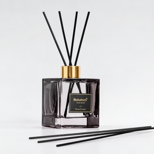 Hot-sale Modern Irregular Shape 100ml 200ml Glass Bottles High Concentrated Essential Oils Reed <b>Diffuser</b> Set Long Lasting - Product Image 6