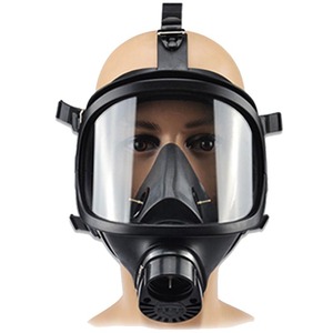 Mf14 masker Gas silikon wajah penuh, dekorasi bahan kimia pestisida <span class=keywords><strong>Respirator</strong></span> kualitas tinggi masker Gas api cat semprot formaldehida - Product Image 2