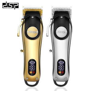 Cortadora de Cabello DSP Profesional, Cuerpo Metálico, 20W, 7000-9000 RPM, Uso en Salón, Batería de Iones de Litio Recargable por USB - Product Image 1