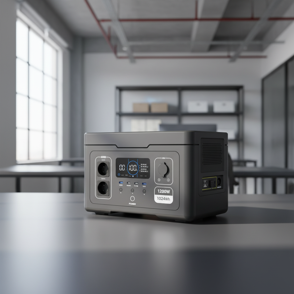 1200W Portable Power Station 992Wh LiFePO4 Battery Solar Generator Backup Power for Home Outdoor Travel · image 4