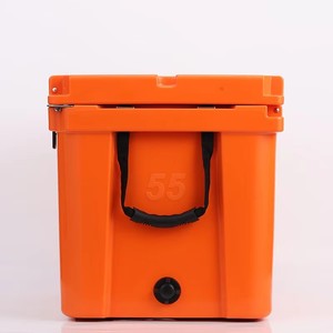 Nevera Portátil de Polietileno Rotomoldeado con Logotipo Personalizado, Diseño Moderno, Capacidad de 55QT, Aislamiento Térmico, con Ruedas, para Vino y Latas - Product Image 6