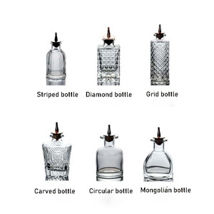 Botella de <span class=keywords><strong>Absenta</strong></span> tallada Retro con mecanismo de rejilla de 130Ml de estilo japonés con tapón - Product Image 2