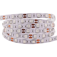 Ruban LED flexible de haute qualité 5050 RVB étanche 60LEDs/m 5 m/lot 12V avec options blanc chaud/froid et multicolore