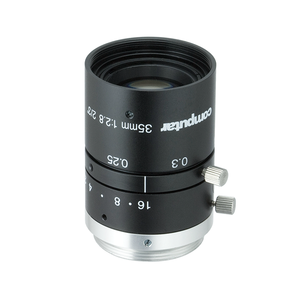 Computar M0528-MPW3 6MP 2/<span class=keywords><strong>3</strong></span>인치 5mm F2.8, 2.74um, 초저왜곡 C-마운트 머신 비전 렌즈 - Product Image 6