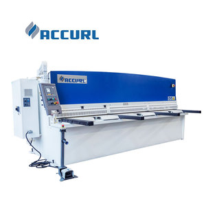 China Automatische hydraulische Platten scher maschine 4mm-12mm Metalls chere für den Bau - Product Image 1