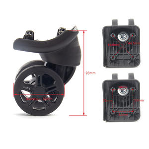 ล้อกระเป๋าเดินทางแบบถอดได้ หมุนได้ 360 องศา ปรับแต่งได้ สำหรับกระเป๋าเดินทาง <span class=keywords><strong>Samsonite</strong></span> - Product Image 6