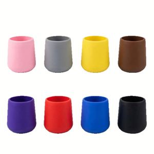 Protecteur de queue de canne à pêche en silicone coloré, antidérapant, pour la pêche à la ligne, accessoire de pêche - Product Image 1