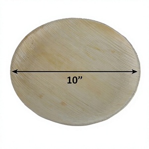 Areca Palm Leaf Deep Serving <b>Plate</b> 25cm Eco-Friendly Biodegradable <b>Disposable</b> Plant Premium Quality Microwave Safe Minimalist - Product Image 2