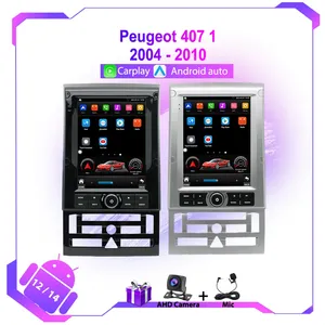 9.7 Inch Phong Cách Cho Peugeot 407 1 2004 - 2010 <span class=keywords><strong>Android</strong></span> Đài Phát Thanh Xe Wifi 4G Stereo GPS Navigation Đa Phương Tiện Video Player DVD - Product Image 2