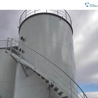 Tanque de Almacenamiento Industrial de Alto Rendimiento con Estructura Robusta, Anticorrosión y Sellado Seguro para Uso Químico