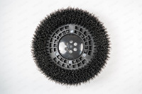Brosse rotative industrielle en plastique MALISH de 13,5 pouces avec plaque d'embrayage G-400S 2 kg, compatible avec la plupart des machines à laver les sols