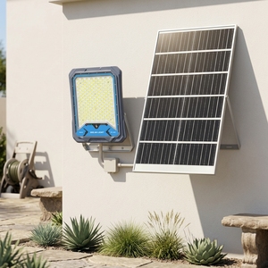 Lámpara Solar de Jardín para Exteriores de 200W IP66, para Caminos, Patios y Jardines - Iluminación Decorativa Nocturna y de Seguridad LCS-LYWS-08 - Product Image 1