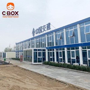 Cbox - Campamento Temporal Prefabricado de Lujo de 2 Pisos para Trabajadores, Oficina Modular Móvil, Contenedor de Viviendas Prefabricadas - Product Image 2