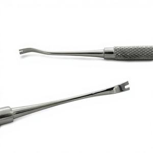 Raspador Dental Manual de Doble Extremo UL AMIN, de Acero Inoxidable, Clase I, con Certificación CE, para Limpieza Dental - Product Image 1