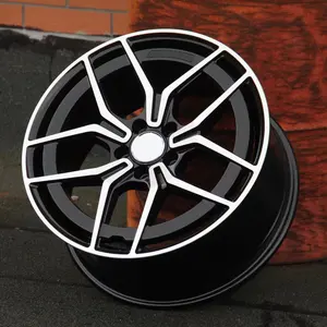 Roues en alliage noir pour Mercedes C45 W204 W205 W202 w203 RC 5x112 forgé 18 19 pouces 7.5J-9J