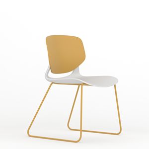 Anji kehong – chaises de salle à manger modernes empilables de style nordique, café de loisirs pour restaurant - Product Image 3