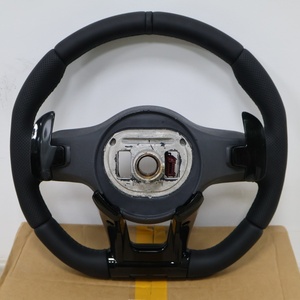 Volant <span class=keywords><strong>sport</strong></span> en cuir noir pour Mercedes Benz AMG CLS GLE GLC GLS W204 W212 W166 E300 - Product Image 6