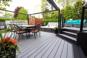 Sàn Gỗ Ngoài Trời Gỗ Nhựa <span class=keywords><strong>Composite</strong></span> Wpc <span class=keywords><strong>Decking</strong></span> Bảng Gỗ Trang Trí - Product Image 6