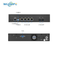 Mini PC 2.5GbE 4 ports LAN N100 2SFP+ 10G Intel 82599 avec port console FHD RJ45, compatible Linux Ubuntu / pfSense / OPNsense