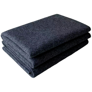 Fieltro Agujado Gris de 300g, Impermeable, Transpirable, Manta de Socorro para Desastres, Tela para Envolturas, Ignífuga, Resistente al Fuego, Suave - Product Image 2