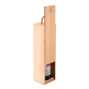 Caja VINBOX de madera de paulownia, merchandising personalizado - Product Image 4