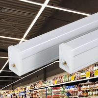 Tube LED à économie d'énergie JESLED T5 8 lampes d'école LED Tubes flexibles en plastique LED Batten Light/LED Linear Light/T5 LED Ampoules