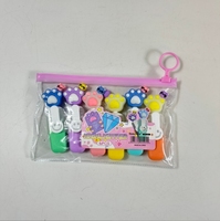 Ensemble de surligneurs mignons Kawaii en forme d'animaux de dessin animé, stylo marqueur patte de lapin pour études, notes, scrapbooking et dessin