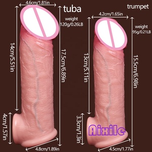 Guaina per Pene Realistica, Estensore per Aumentare le Dimensioni, Anello per Ritardare l'Eiaculazione, Potenziamento dell'Erezione, Guaina Riutilizzabile, Giocattolo Sessuale Maschile per Adulti - Product Image 6