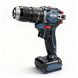 Ensemble portatif de perceuse de marteau de poche de batterie au Lithium de moteur sans brosse portatif perceuse de batterie sans fil d'impact de 10Mm pour la décoration de maison - Product Image 6