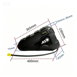 Trasforma la tua bicicletta in elettrica: dì addio alla fatica in salita, saluta la portata illimitata. Batteria Triangolare AS 48V-72V - Product Image 3