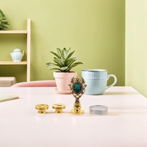 Ensemble de sceaux de cire en verre rétro créatifs, vente en gros, perles de sceau pour enveloppes, cire à sceller les enveloppes de style rétro créatif - Product Image 3