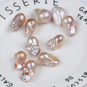 Natural Shaped Baroque 13-18mm Freshwater Pearls White & <b>Color</b> Variants DIY Jewelry Loose <b>Beads</b> Wholesale From Zhuji <b>Beads</b> - Product Image 2