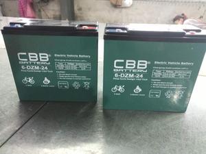 แบตเตอรี่เจลสำหรับสกู๊ตเตอร์แบบ Deep Cycle 12v 24ah 6-DZM-24 - Product Image 4