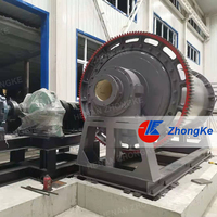 Tanzanie Broyage à sec humide Petite machine d'extraction par pulvérisation Broyeur à boulets horizontal en or utilisé pour la poudre de pierre de ciment