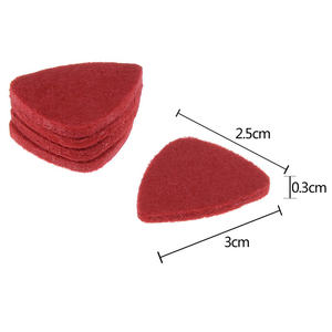 Instruments à cordes, livraison rapide et bon marché, plectres de guitare en feutre de laine légers et durables, personnalisés - Product Image 3